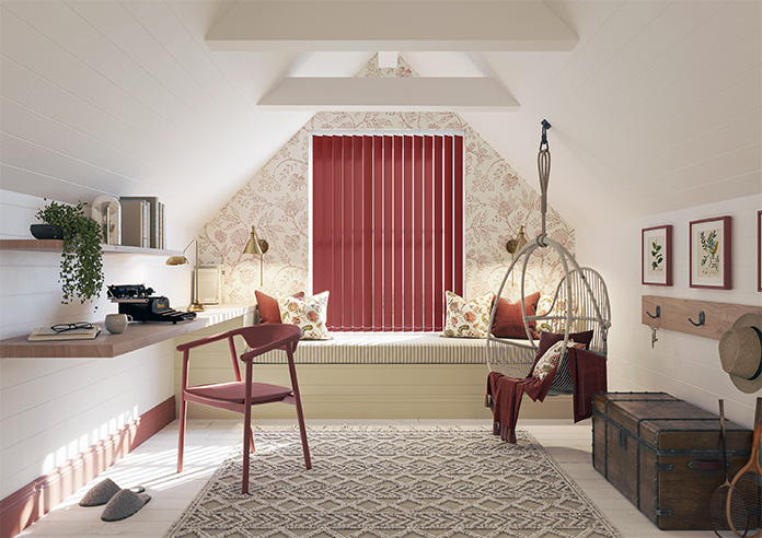 Orion (Blackout), Deep Carmine - Vertical Blind - Image 8